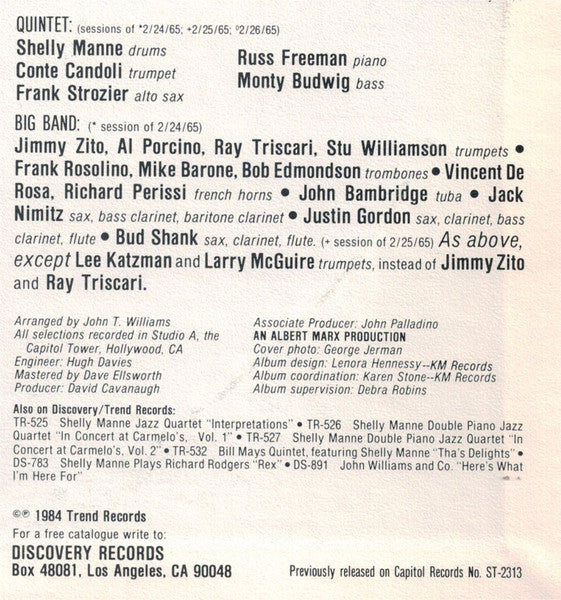 Release: Manne-That's Gershwin!-Vinyl-US-1984-DS-909-6576410