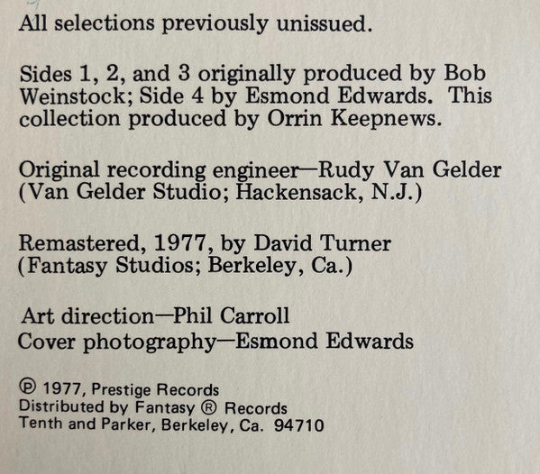 Rediscovered Masters