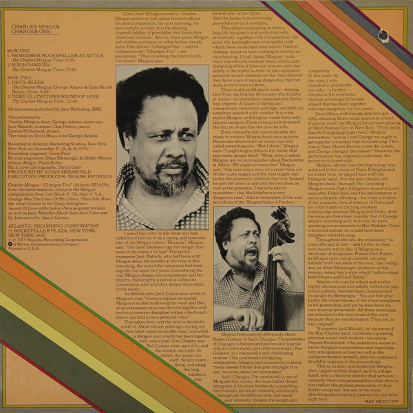 Release: Changes One-Vinyl-US-1975-SD 1677-9811712