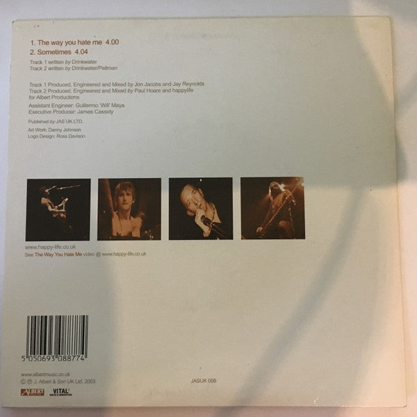 Release: The Way You Hate Me-Vinyl-UK-2004-JASUK 006-2975204