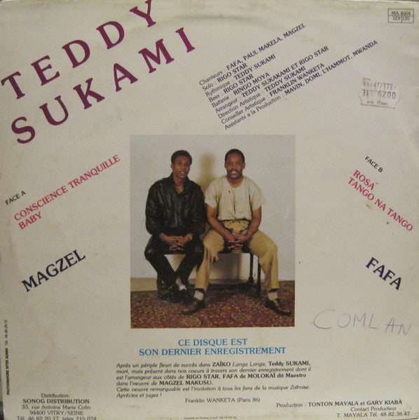 Son Dernier Enregistrement