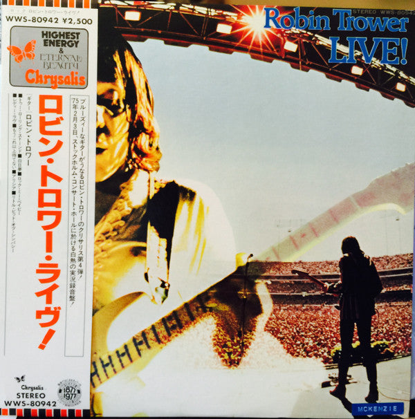 Release: Robin Trower Live!-Vinyl-Japan-1977-WWS-80942-6442168