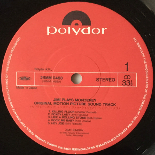 Jimi Plays Monterey