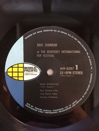 Ravi Shankar At The Monterey International Pop Festival