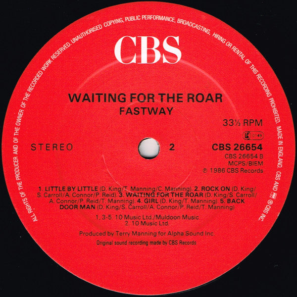 Waiting For The Roar