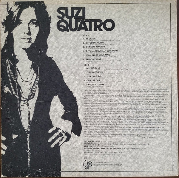 Release: Suzi Quatro-Vinyl-US-1974-BELL 1302-6709256