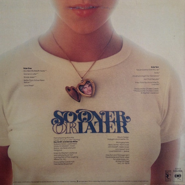 Release: Sooner Or Later-Vinyl-US-1979-JC 35813, 35813-9815724