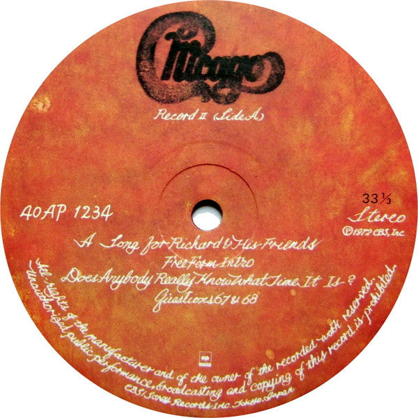 Chicago Live In Japan