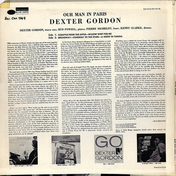 Release: Our Man In Paris-Vinyl-US-None-BST-84146-9827750