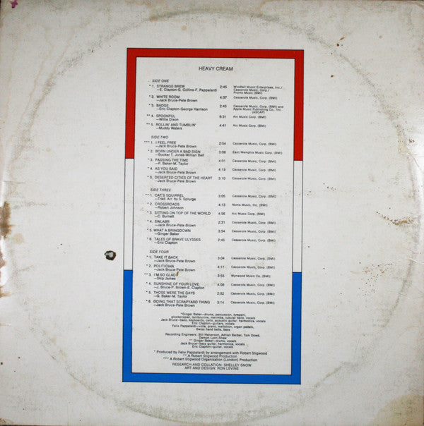Release: Heavy Cream-Vinyl-US-1972-PD 3502-7221182