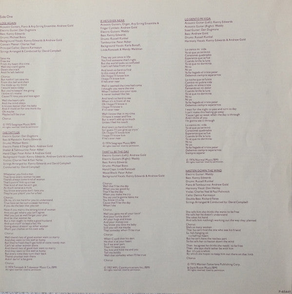 Hasten Down The Wind = 風にさらわれた恋