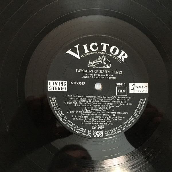 Evengreens Of Screen Themes -From European Film-