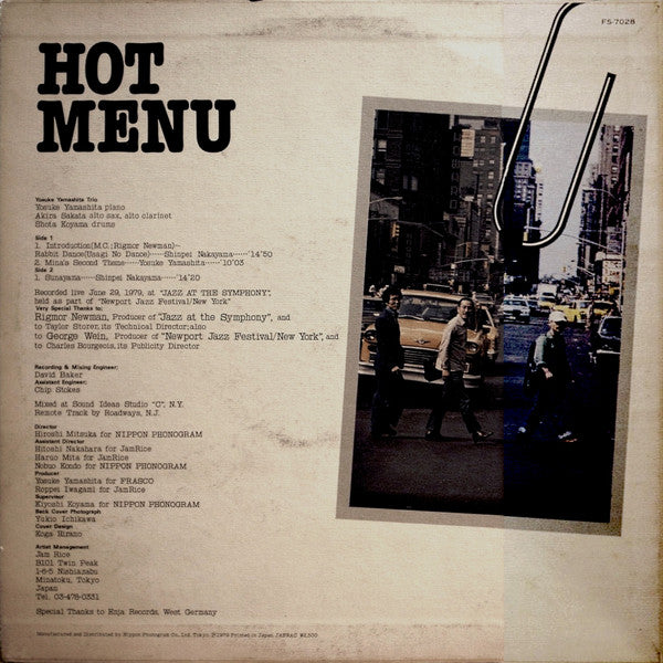 Hot Menu