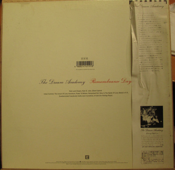 Release: Remembrance Days-Vinyl-Japan-1987-P-13515-7642875