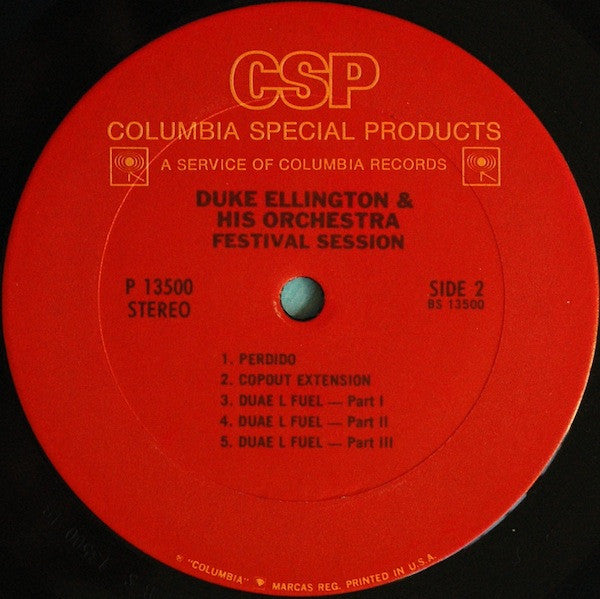 Master Release: Festival Session by Duke Ellington And His Orchestra