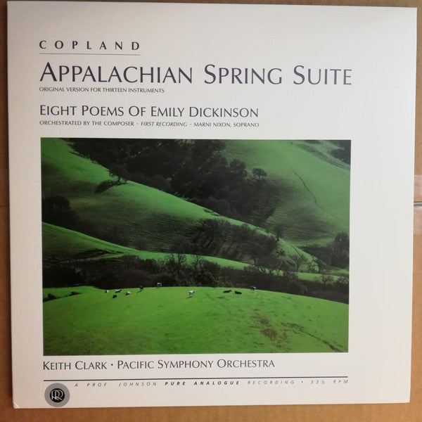 Release: Appalachian Spring Suite-Vinyl-US-1986-RR-22-3390909
