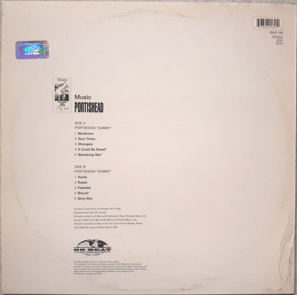 Release: Dummy-Vinyl-Europe-2000-SVLP 162, SVLP 162-9970807