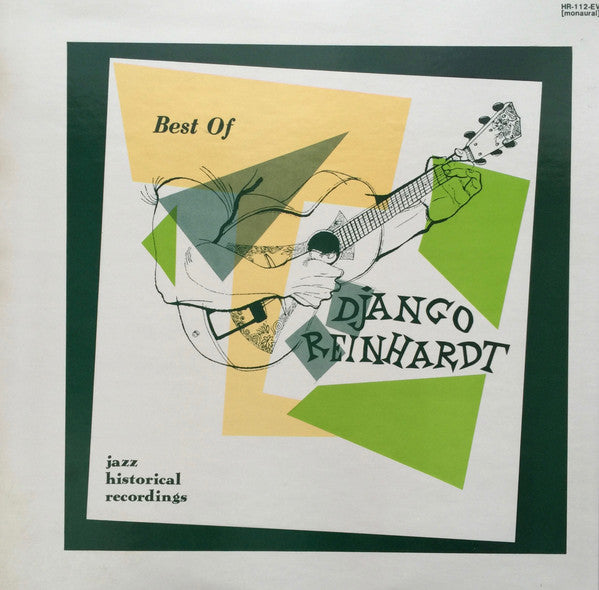 Release: Best Of Django Reinhardt-Vinyl-Japan-1972-HR-112-EV-8220476