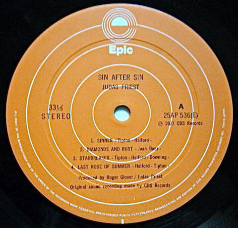 Sin After Sin = 背信の門