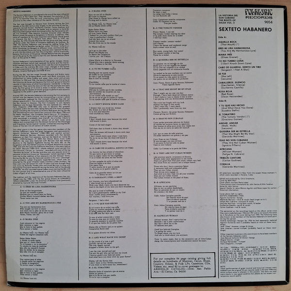 La Historia De Son Cubano - The Roots Of Salsa - Volume II