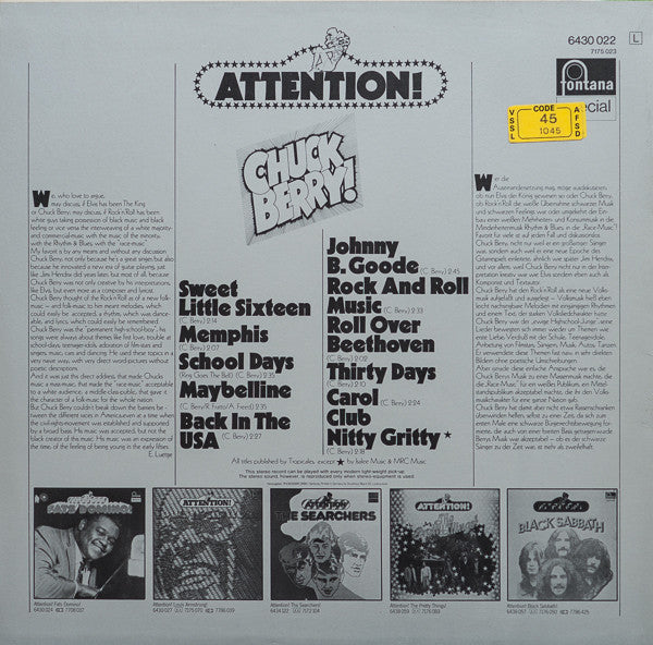 Attention! Chuck Berry!