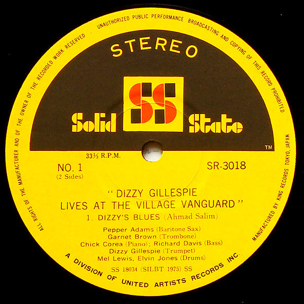 Live At The Village Vanguard