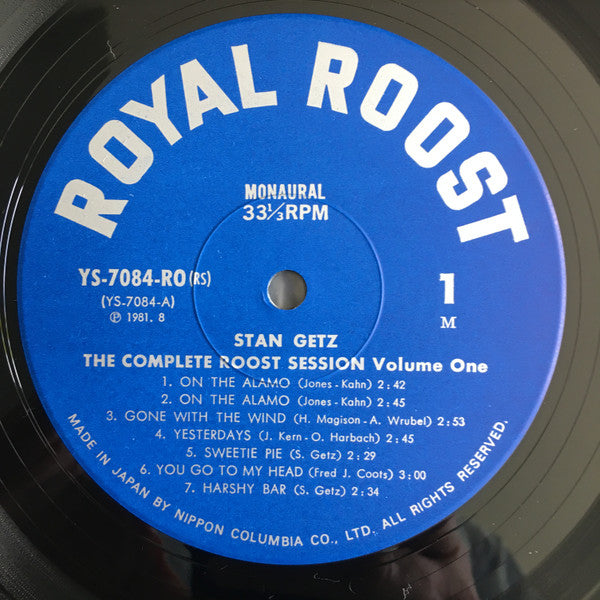 The Complete Roost Session Vol. 1