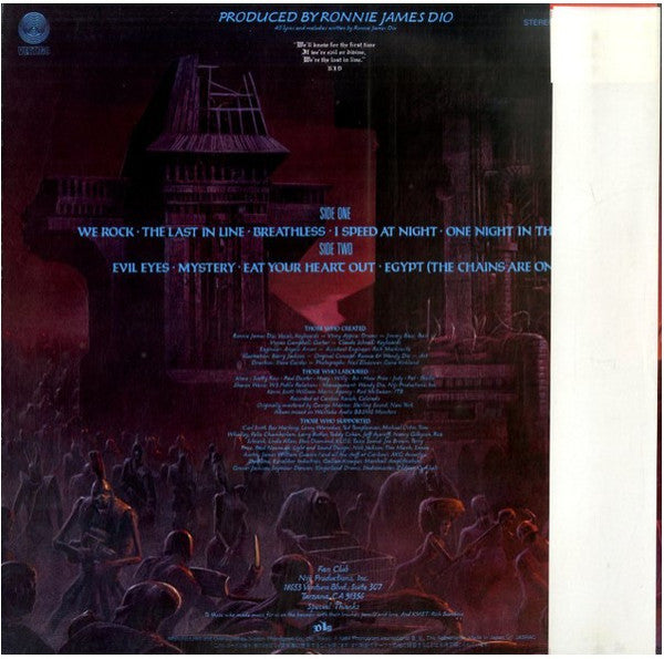 Release: The Last In Line-Vinyl-Japan-1984-25PP-131-3097653