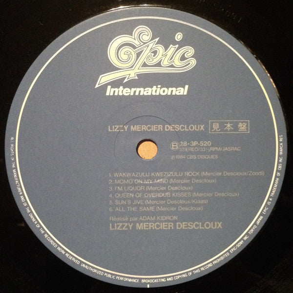 Lizzy Mercier Descloux