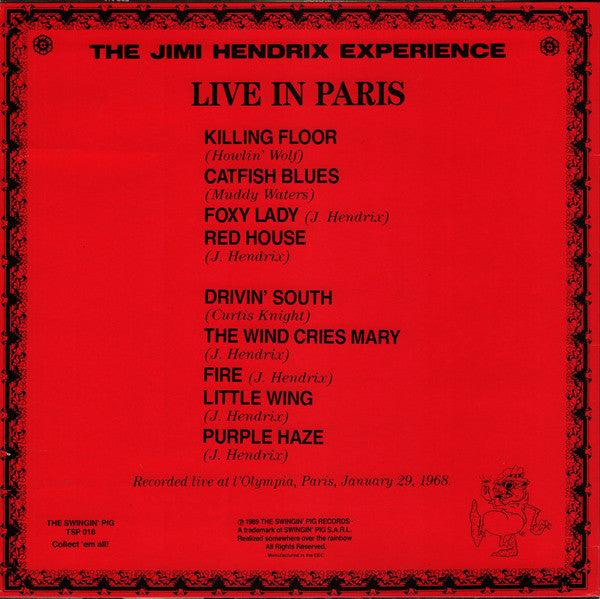 Master Release: Guitars & Amps by The Jimi Hendrix Experience