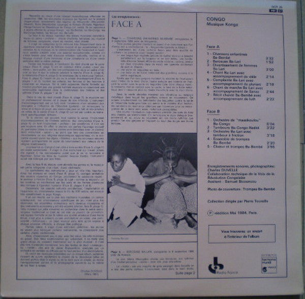 Release: Ba-Bembé, Ba-Congo, Ba-Congo-Nséké, Ba-Lari-Vinyl-France-1984-OCR 35-4851380