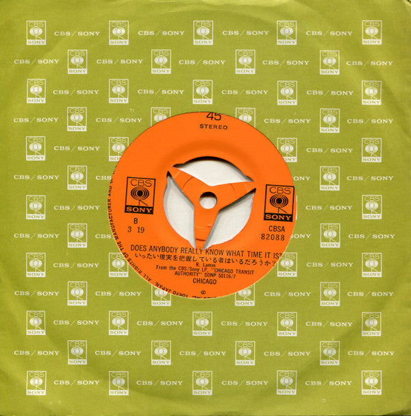 Someday (August 29, 1968) / Does Anybody Really Know What Time It Is?