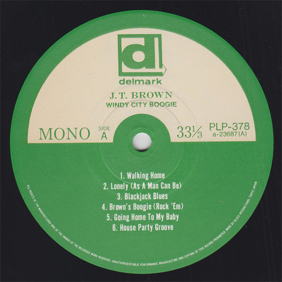 Release: Windy City Boogie-Vinyl-Japan-1988-PLP-378, PL-9-6758557