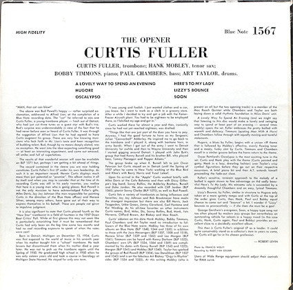 Release: The Opener-Vinyl-US-1972-1567, BLP 1567-5276234