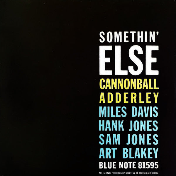 Release: Somethin' Else-Vinyl-Italy-2011-BST 81595-3337609