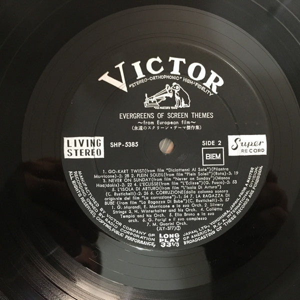 Evengreens Of Screen Themes -From European Film-