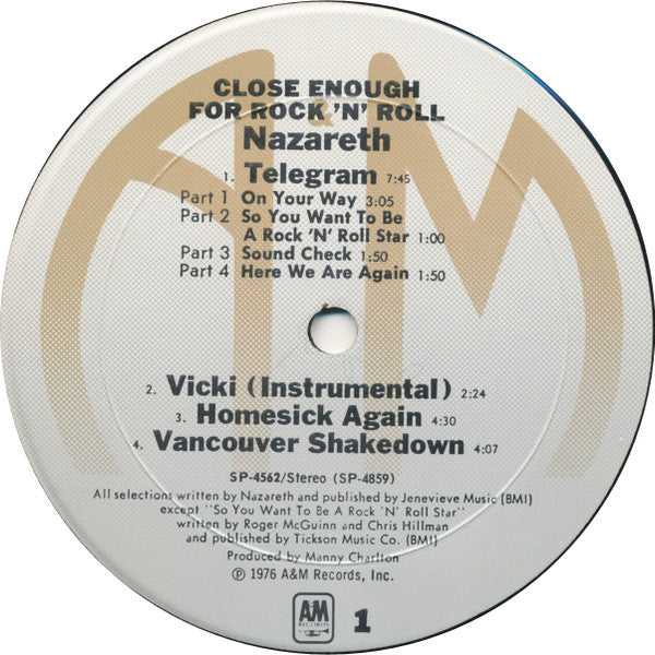 Close Enough For Rock 'N' Roll