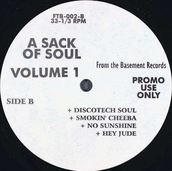 Release: A Sack Of Soul Volume 1-Vinyl-US-1995-FTB-002-1823699