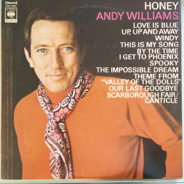 Master Release: Honey by Andy Williams