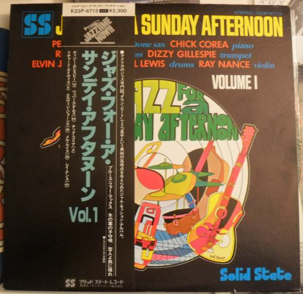 Release: Jazz For A Sunday Afternoon Volume 1-Vinyl-Japan-1977-SS 18027, K23P-6713-5281002