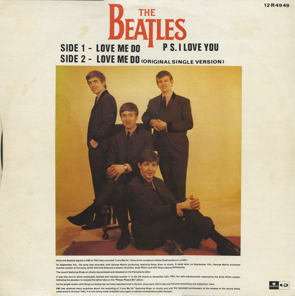 Master Release: Love Me Do by The Beatles