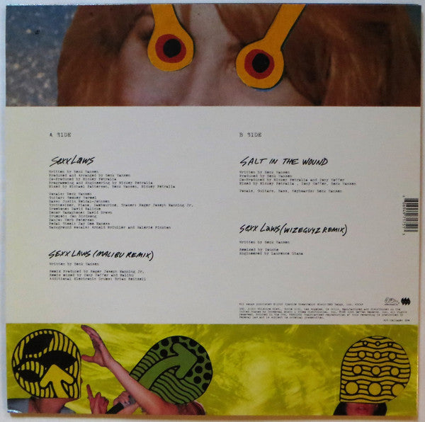 Release: Sexx Laws-Vinyl-US-1999-0694971751-8537647