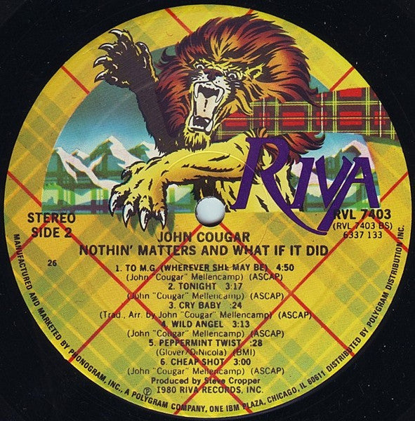 Nothin' Matters And What If It Did