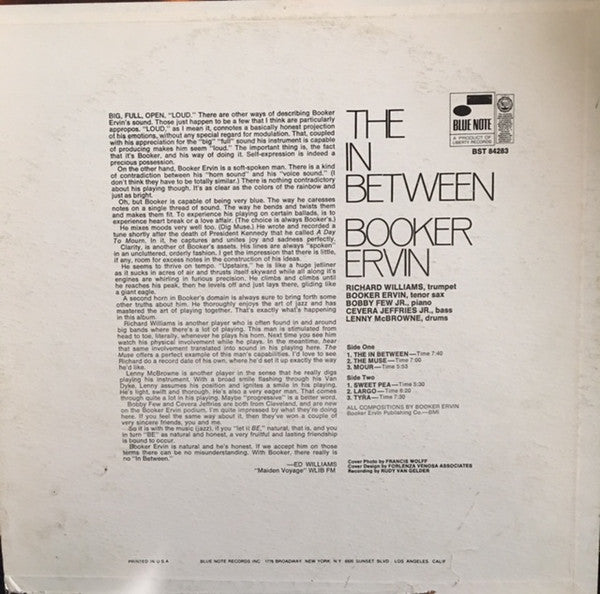 Release: The In Between-Vinyl-US-1970-BST 84283-5543142