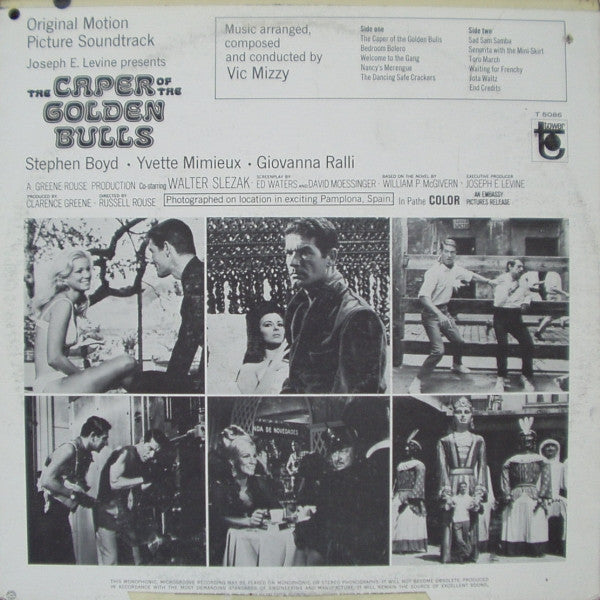 Release: The Caper Of The Golden Bulls (Original Motion Picture Soundtrack)-Vinyl-US-1967-T 5086, T-5086-3238720