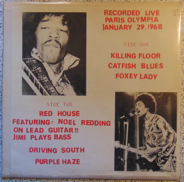 Recorded Live Paris Olympia, January 29, 1968