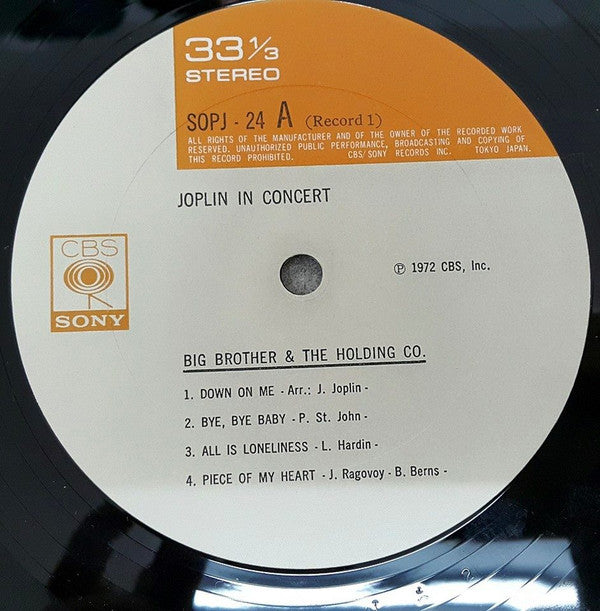Joplin In Concert