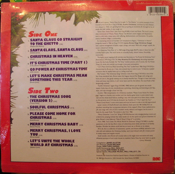 Release: Santa's Got A Brand New Bag-Vinyl-US-1988-R1 70194-1798923
