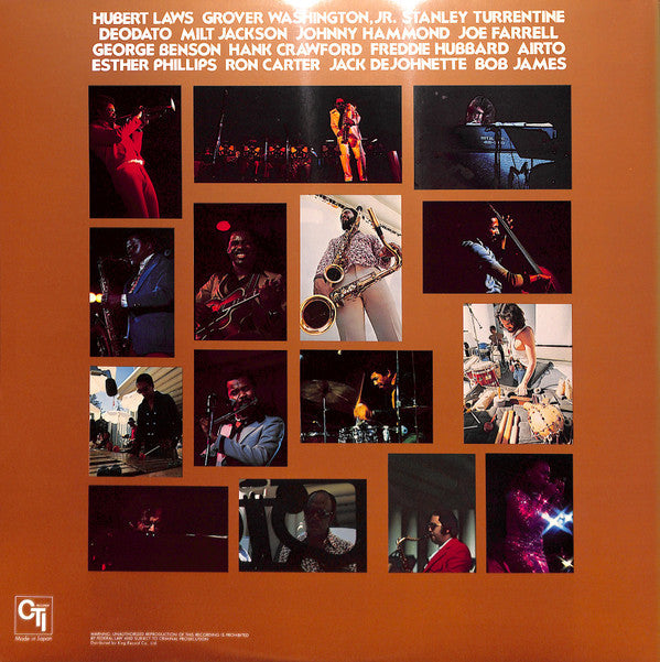 Master Release: CTI Summer Jazz At The Hollywood Bowl Live One by CTI All-Stars