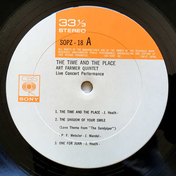 The Time And The Place